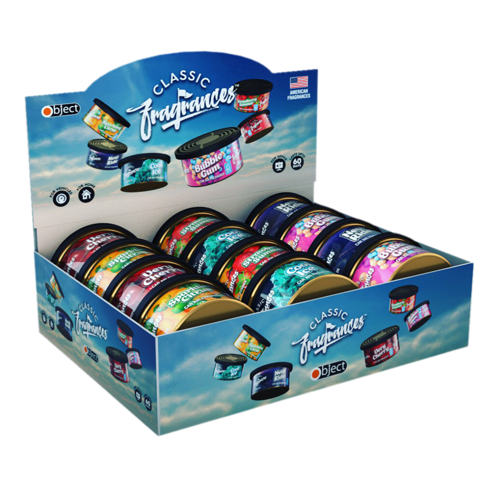 Classic Air Freshener Tins Object